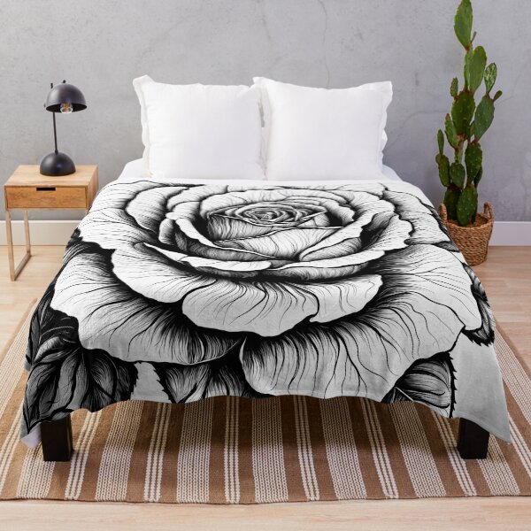 Item preview, "Delicate Rose: One-Line Artwork" designed and sold by Huycao211.