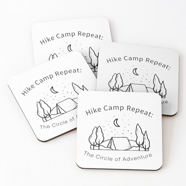 Item preview, Hike camp repeat designed and sold by BreadnButter97.