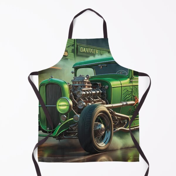 Item preview, Danger Green Hot Rod designed and sold by Random Designs.