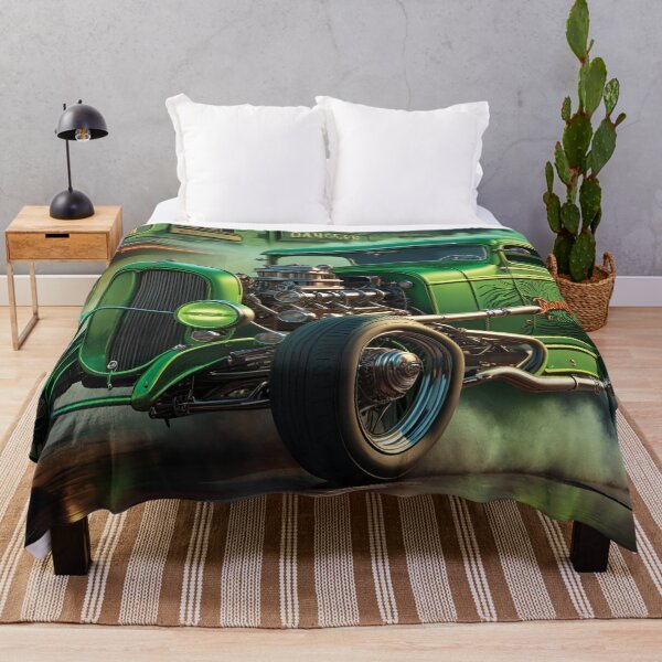 Item preview, Danger Green Hot Rod designed and sold by Random Designs.