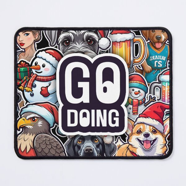 Item preview, Cartoon Sticker Collage Puzzle designed and sold by ThunyChiao.