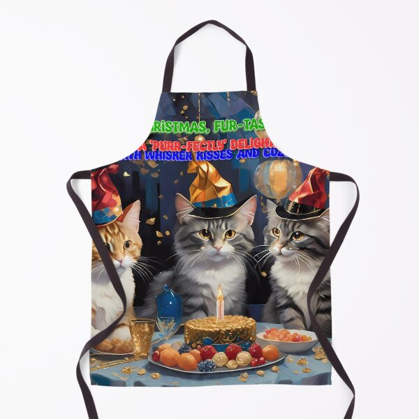 Item preview, Meowy Christmas, Fur-tastic Family! designed and sold by purrfect pattern.