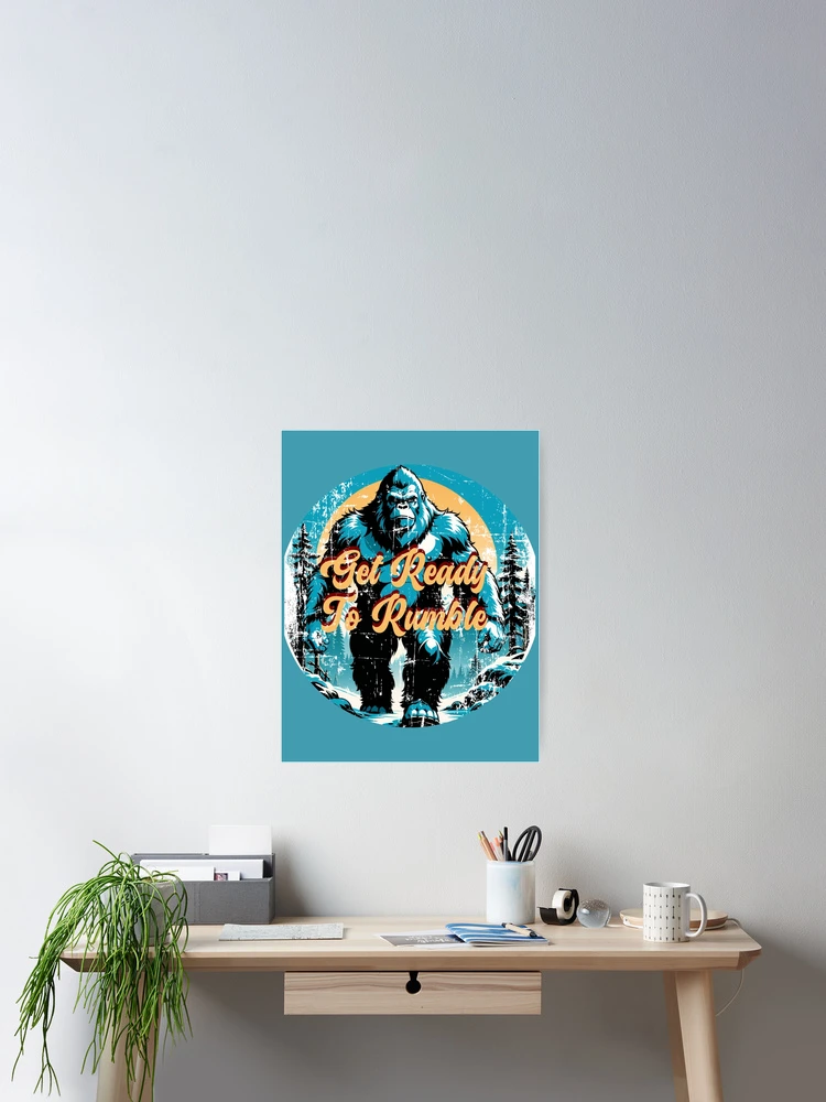 Thumbnail 2 of 3, Poster, Get Ready To Rumble designed and sold by FocusedPatterns.