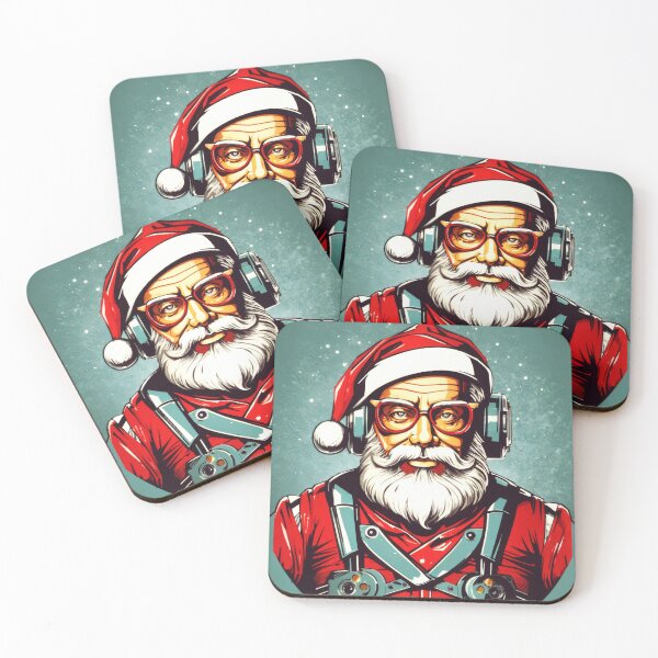 Item preview, Cyberpunk Santa! designed and sold by halasaar01.