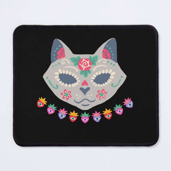 Item preview, Sugar Skull Cat themed  designed and sold by Ssuwicha.