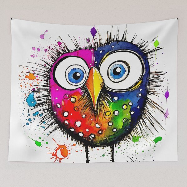 Item preview, "Whimsical Bird # 15” designed and sold by Whimsical-Fun.