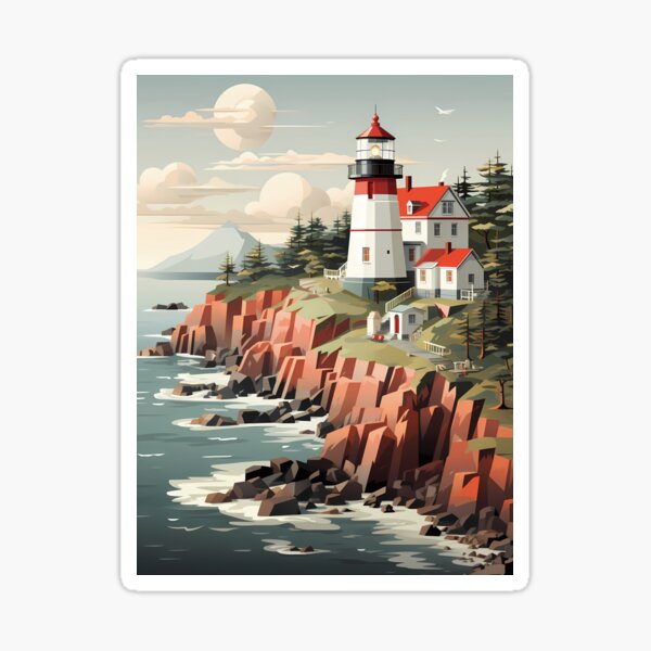 Item preview, Coastal Beacon of Serenity designed and sold by Felix Tanner.
