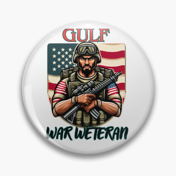 Item preview, Gulf War Veteran designed and sold by GalaxyGraffiti.