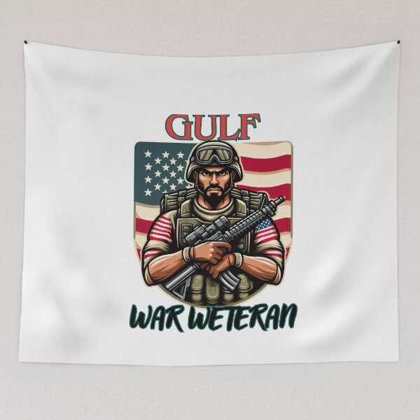 Item preview, Gulf War Veteran designed and sold by GalaxyGraffiti.