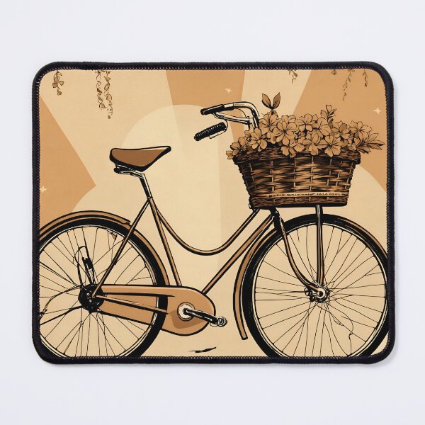 Item preview, "Vintage Poster Bicycle Illustration" designed and sold by Huycao211.