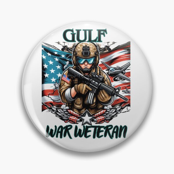 Item preview, Gulf War Veteran designed and sold by GalaxyGraffiti.