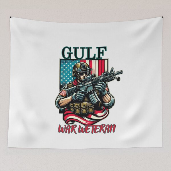 Item preview, Gulf War Veteran designed and sold by GalaxyGraffiti.
