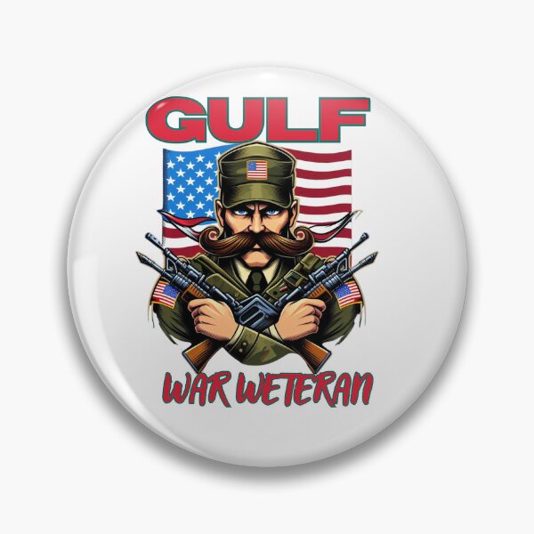 Item preview, Gulf War Veteran designed and sold by GalaxyGraffiti.