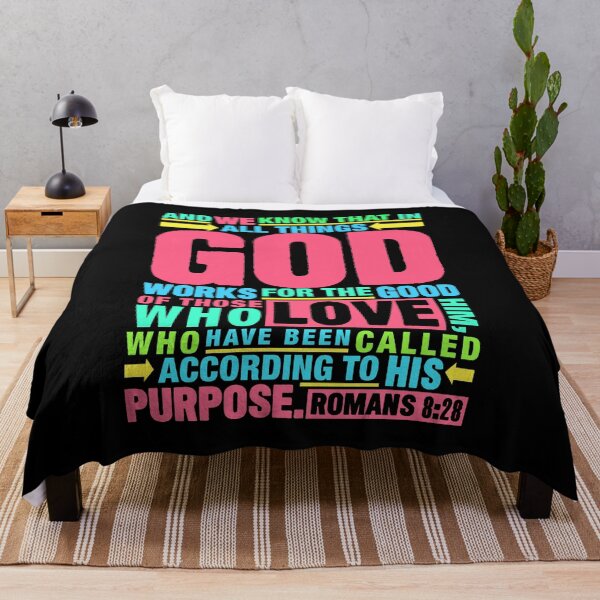 Item preview, Romans 8:28 All Things God Works For The Good Of Those Who Love Him designed and sold by plushism.