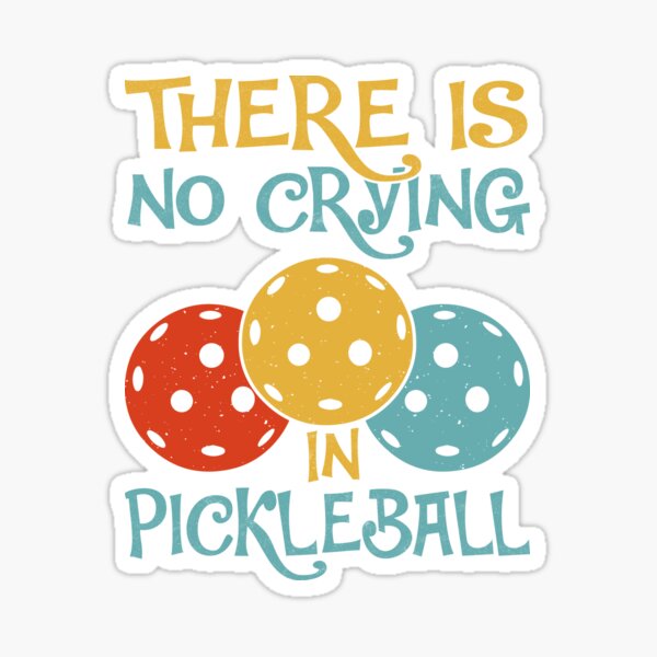 Item preview, Humor Pickleball Men Here Is No Crying In Pickleball designed and sold by StreetFooD.