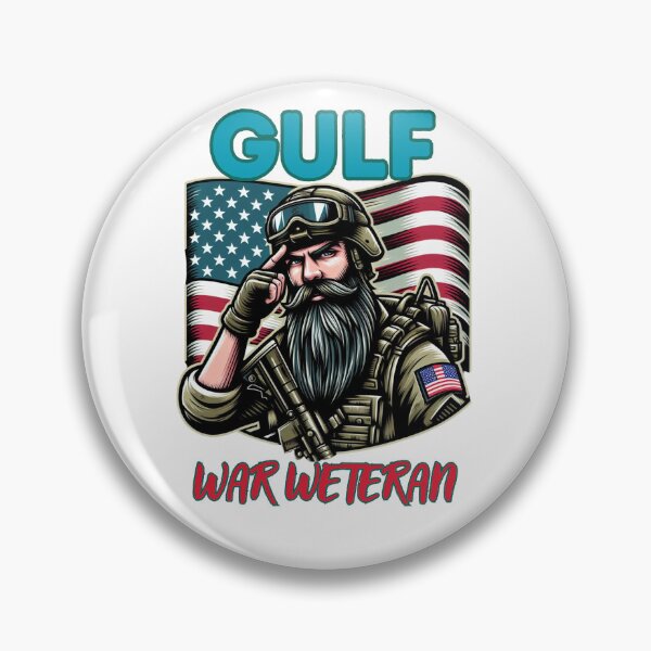 Item preview, Gulf War Veteran designed and sold by GalaxyGraffiti.