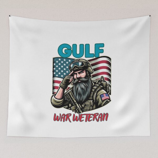 Item preview, Gulf War Veteran designed and sold by GalaxyGraffiti.