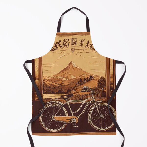 Item preview, "Vintage Poster Bicycle Illustration" designed and sold by Huycao211.