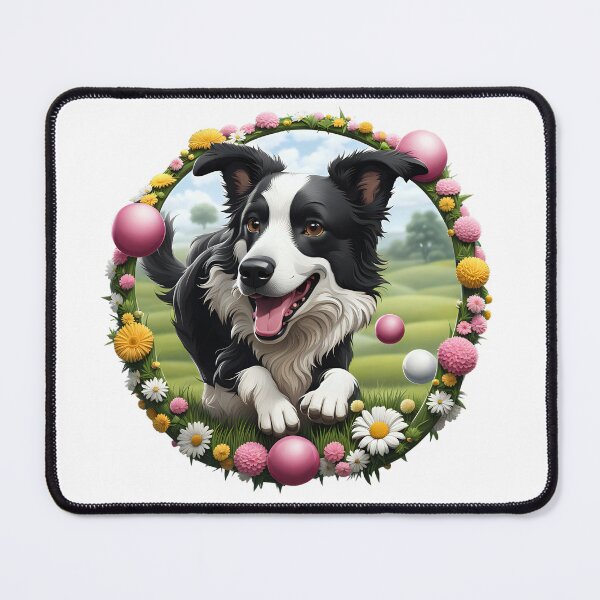 Item preview, Cute playful Border Collie designed and sold by Kaleddis.