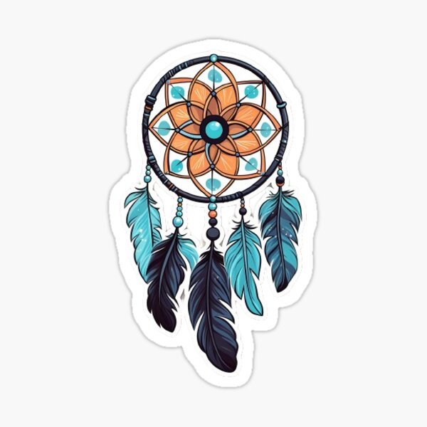 Item preview, Dreamweaver Delight Sticker designed and sold by CanvasChronicle.
