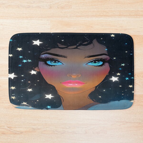 Item preview, Starry Dreams: A Girl Illuminated by Bokeh Magic designed and sold by Harlechryzz.