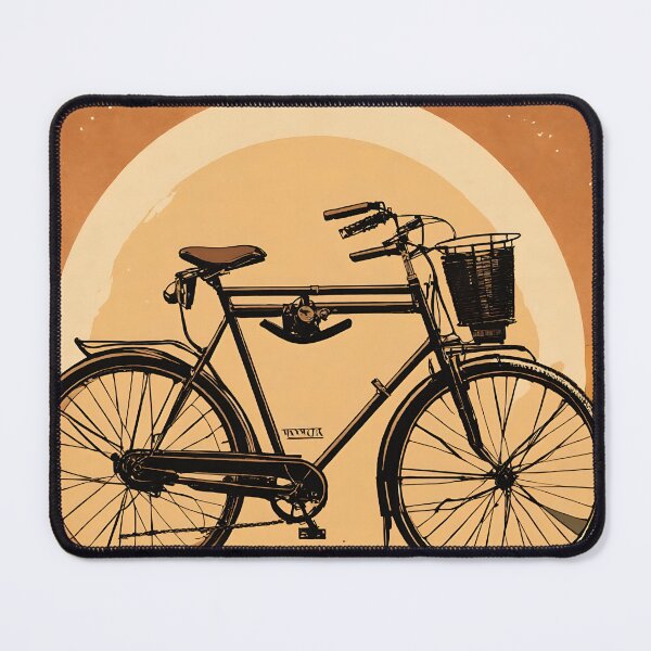 Item preview, "Vintage Poster Bicycle Illustration" designed and sold by Huycao211.