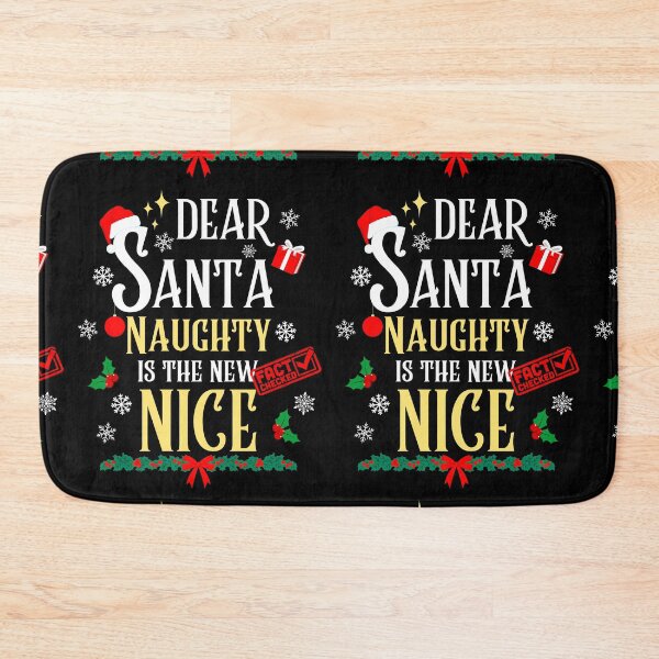 Item preview, Dear santa naughty is the new nice fact checked funny christmas 2024  designed and sold by Lady-Frost.