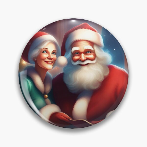 Item preview, Santa Claus with Mrs. Claus designed and sold by kuch955.