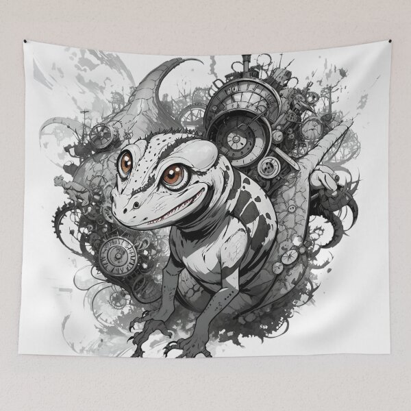 Item preview, "Gecko Moments Through Time" designed and sold by CoolEnthusias.