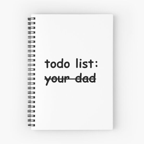 Item preview, Todo list: your dad completed designed and sold by TimeToSell.