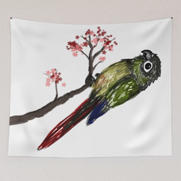 Item preview, Cute green cheeked conure designed and sold by Bwiselizzy.