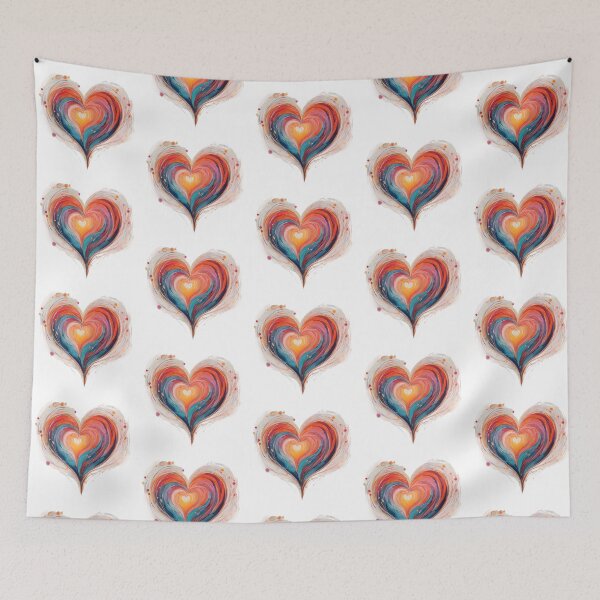 Item preview, Colorful Heart & Colorful Love. designed and sold by Just You Tee | Say It Loud, Wear It Proud.