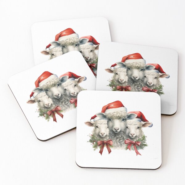 Item preview, Three X-mas sheep designed and sold by Marthers.