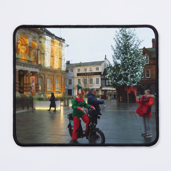 Item preview, Elf On A Bike, Christmas In Ipswich designed and sold by wiggyofipswich.