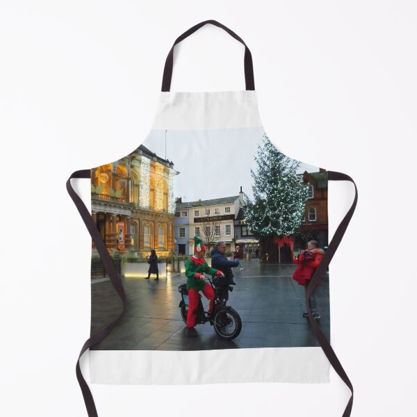 Item preview, Elf On A Bike, Christmas In Ipswich designed and sold by wiggyofipswich.