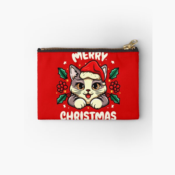 Item preview, Merry Christmas : Festive Meowy, Feline Wishes - Cat Love designed and sold by FEBRICAST.
