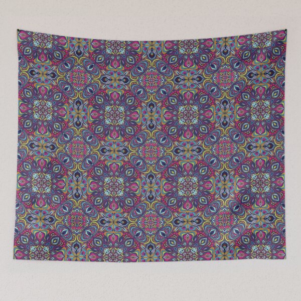 Item preview, Fluo-rish - mandala designed and sold by AliceWonderdraw.