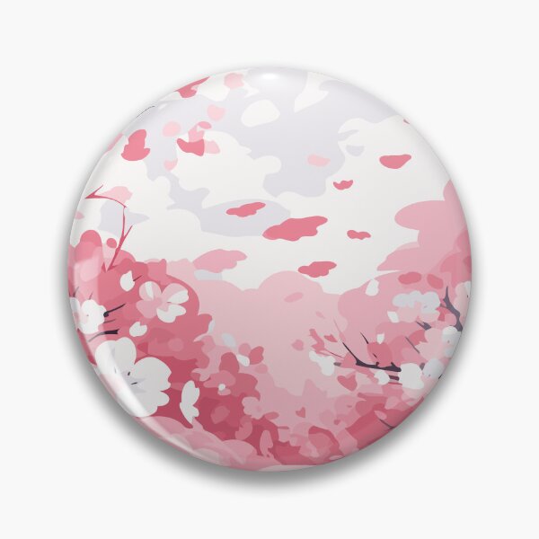 Item preview, Warm Fall Autumn Pink Cherry Blossom designed and sold by Vector Scout Lab.