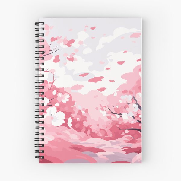 Item preview, Warm Fall Autumn Pink Cherry Blossom designed and sold by Vector Scout Lab.