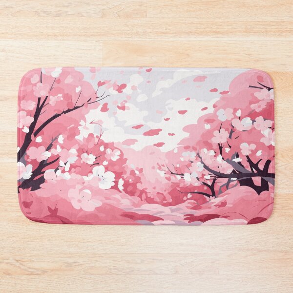 Item preview, Warm Fall Autumn Pink Cherry Blossom designed and sold by Vector Scout Lab.