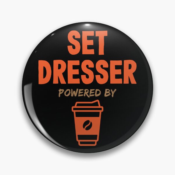 Item preview, Set Dresser Powered by Coffee designed and sold by NermilioDesigns.