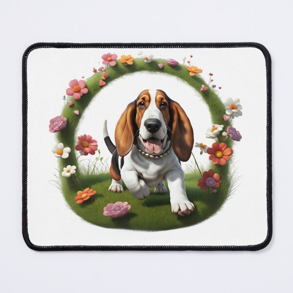 Item preview, Cute playful Basset hound designed and sold by Kaleddis.