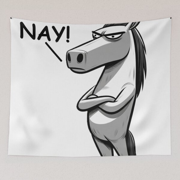 Item preview, Disapproving Horse designed and sold by DronzaX.
