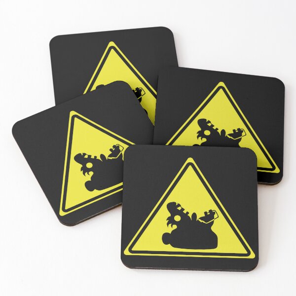 Item preview, Megalodontia Warning Sign designed and sold by galaxydaydreams.