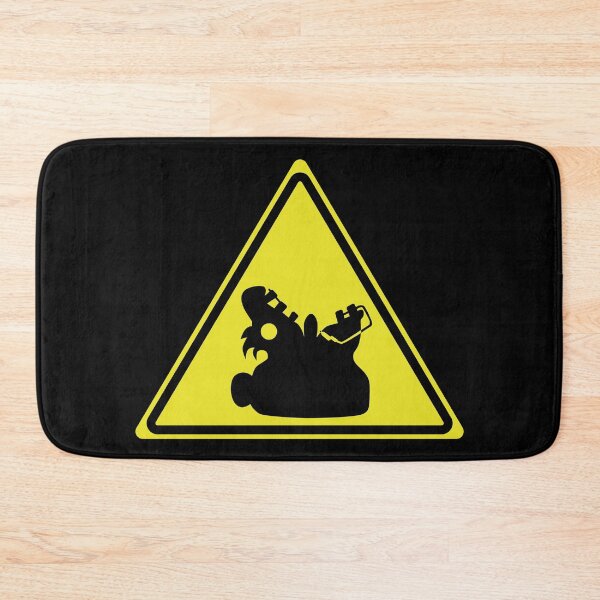 Item preview, Megalodontia Warning Sign designed and sold by galaxydaydreams.