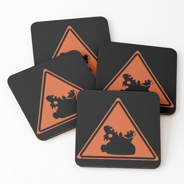 Item preview, Megalodontia Warning Sign designed and sold by galaxydaydreams.
