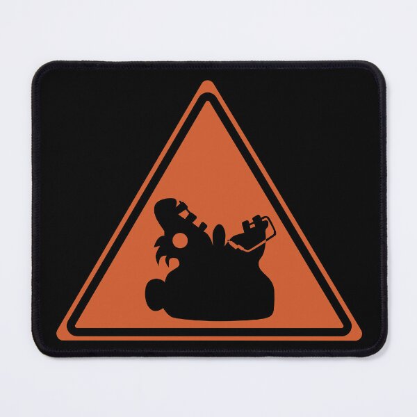 Item preview, Megalodontia Warning Sign designed and sold by galaxydaydreams.