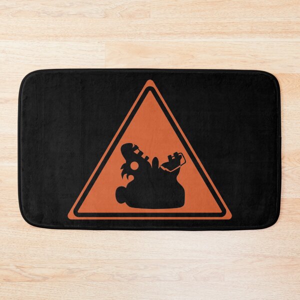 Item preview, Megalodontia Warning Sign designed and sold by galaxydaydreams.