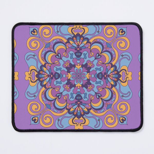 Item preview, Echoing waves - mandala designed and sold by AliceWonderdraw.