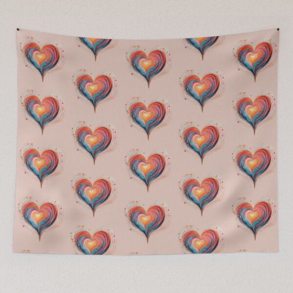 Item preview, Colorful Heart & Colorful Love. designed and sold by Just You Tee | Say It Loud, Wear It Proud.